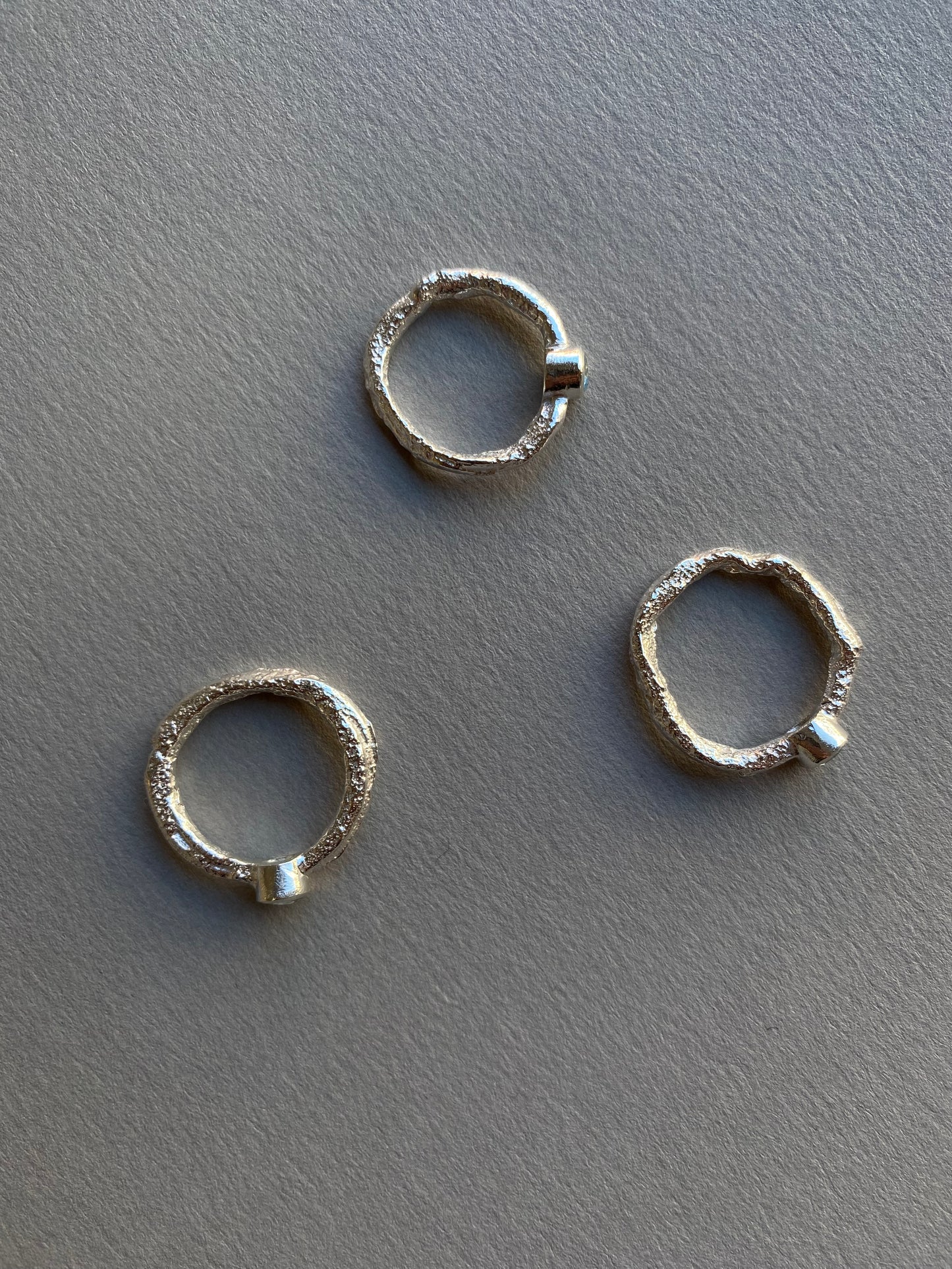 anillo ARCILLA AGUAMARINA