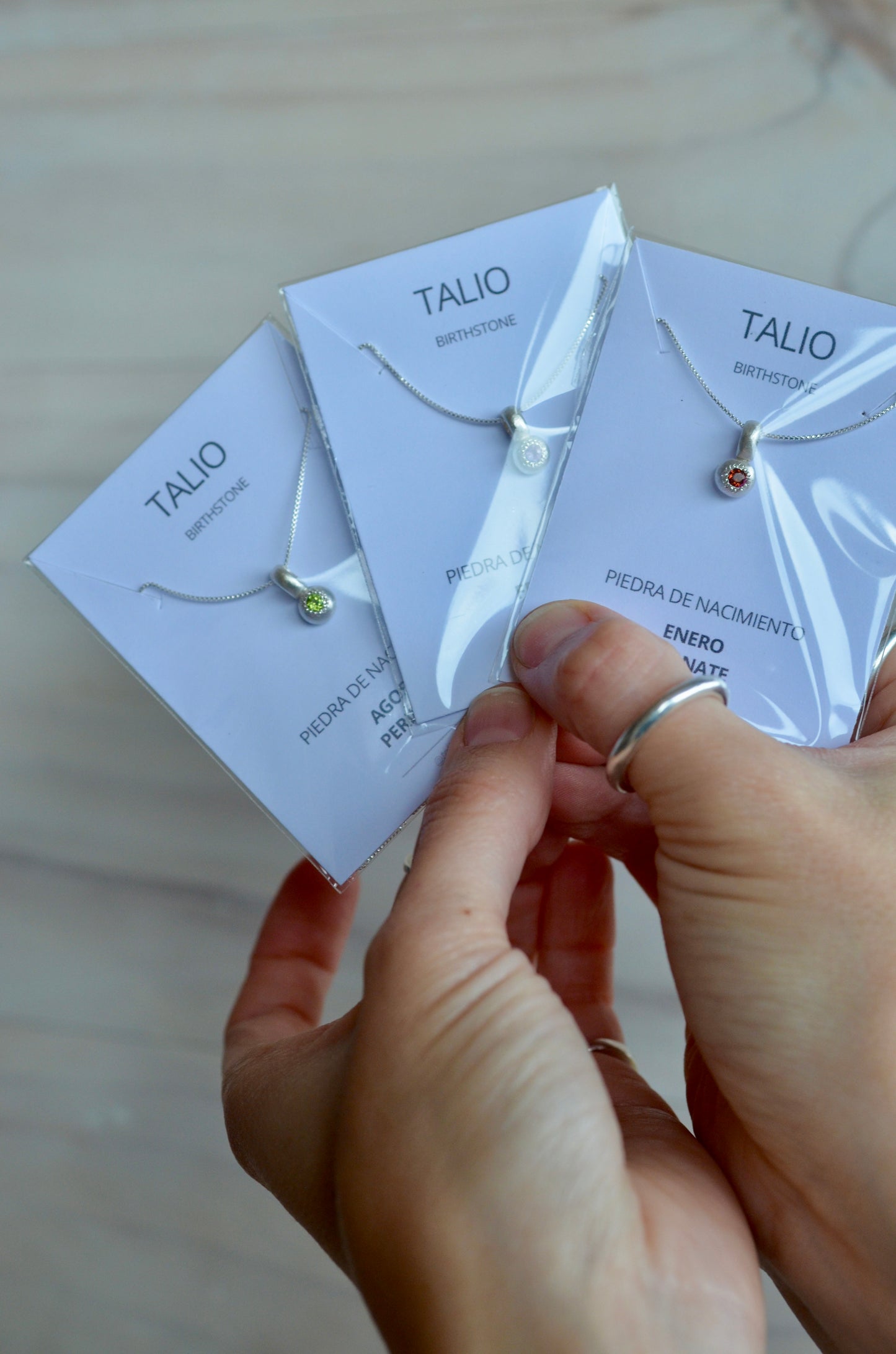 colgante PIEDRA DE NACIMIENTO