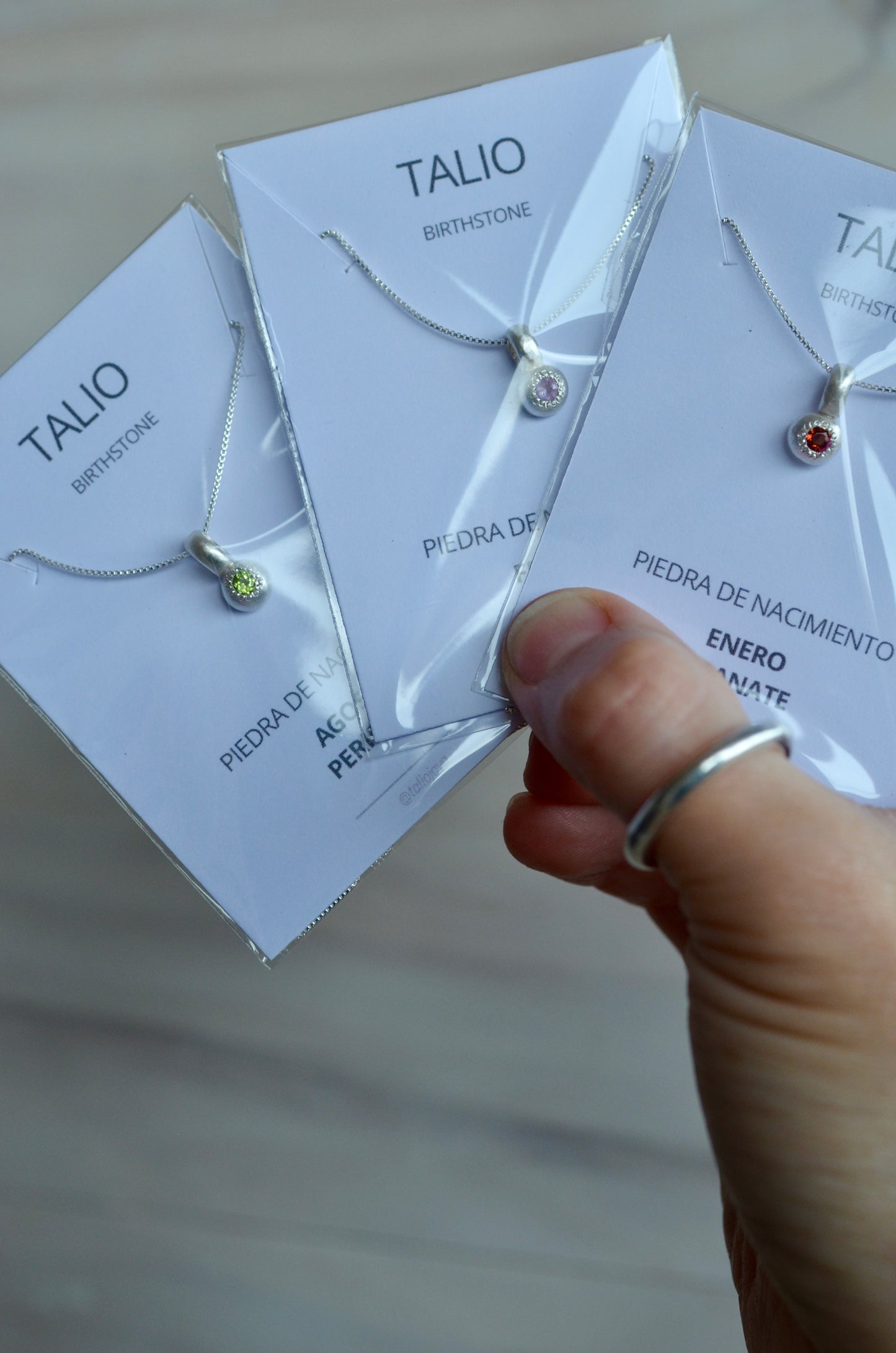 colgante PIEDRA DE NACIMIENTO